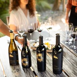 Hess Persson Estates - The Reserve Tasting Experience lineup.