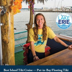 Put-in-Bay Floating Tiki - 2026 Best of Lake Erie Winner!