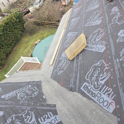 Ram Roofing & Exteriors - Premium Ice & Water Membrane on Eaves & Valleys with Premium Synthetic Underlayment Over Entire Roof Deck