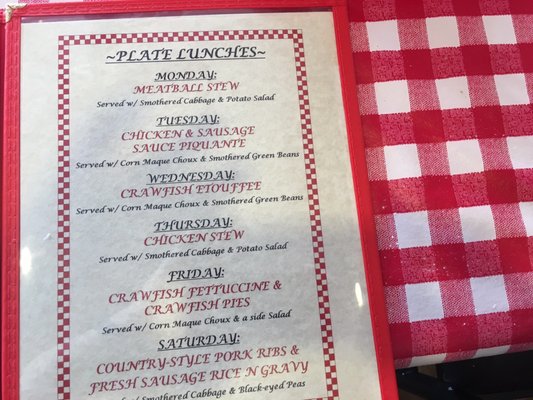 Menu photo 7 The Cajun Table Lafayette, LA Menu photo 7 The Cajun Table Lafayette, LA