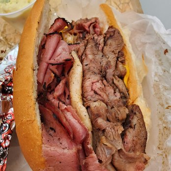Chaps Pit Beef - The Raven Sub - Barbeque Near Me - Baltimore, Maryland