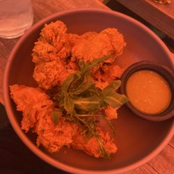 Jardín - Chicken tenders w habanero on the side