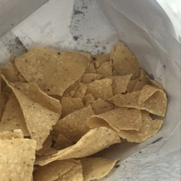 Bag full of crumbs Bag full of crumbs