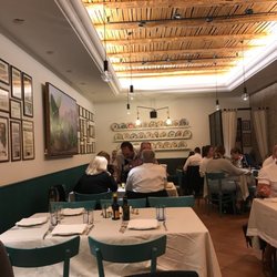 Lo Stuzzichino - The owner being intentional with his customers. Very very friendly!