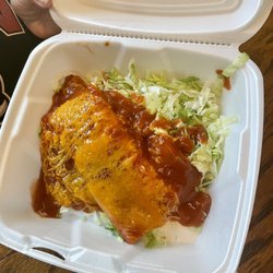 Red Pepper - Beef enchilada.