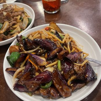 Queen House - Eggplant with Spicy Garlic Sauce - Chinese Near Me - Mountain View, California Queen House - Eggplant with Spicy Garlic Sauce - Chinese Near Me - Mountain View, California
