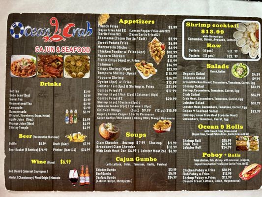 Menu photo 8 Ocean 9 Crab Antioch, CA Menu photo 8 Ocean 9 Crab Antioch, CA