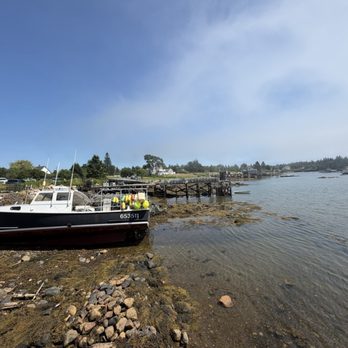 Lunch On The Wharf - View from seating - Seafood Near Me - Corea, Maine Lunch On The Wharf - View from seating - Seafood Near Me - Corea, Maine