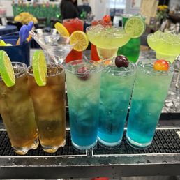 Mimicked making popular drinks Mimicked making popular drinks