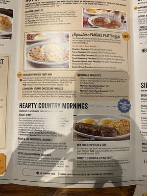 Menu photo 1 Cracker Barrel Old Country Store Memphis, TN