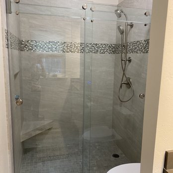 JC Construction - Large new tile shower - General Contractors Near Me