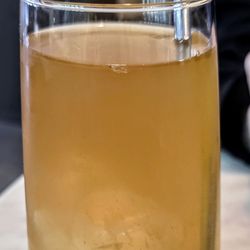 Darkroom Espresso - Peach and Apricot Iced Tea at Darkroom Espresso