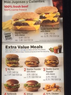 Menu photo 2 McDonalds Stockton, CA