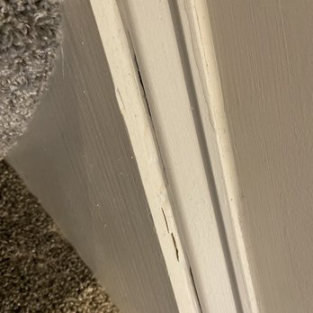 Stanley Martin Homes - Work done by the contractors, just painted over cracks, now the paint is uneven - Home Developers Near Me - Reston, Virginia Stanley Martin Homes - Work done by the contractors, just painted over cracks, now the paint is uneven - Home Developers Near Me - Reston, Virginia