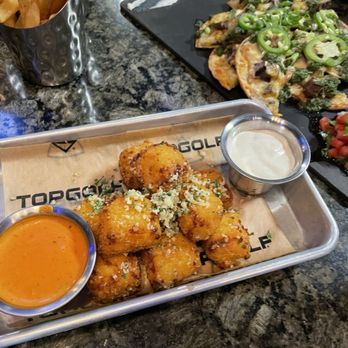 Topgolf - Cheesy Macaroni Bites - New American Near Me - Albuquerque, New Mexico