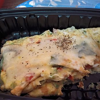 Breakfast Station - My Garden Omelette with rye toast on the side. Excellent choice in my opinion! - Breakfast & Brunch Near Me - Homosassa, Florida