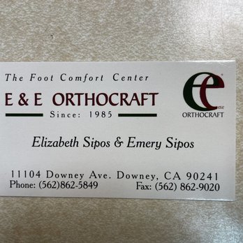 E & E Orthocraft - Shoe Stores Near Me - Downey, California E & E Orthocraft - Shoe Stores Near Me - Downey, California