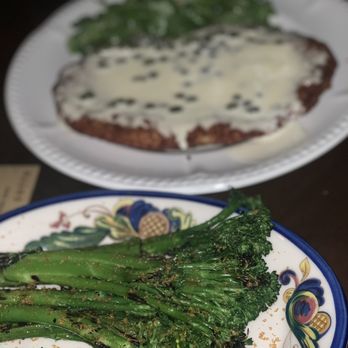 Sotto - Breaded Pork Loin and Broccolini - Italian Near Me - Cincinnati, Ohio Sotto - Breaded Pork Loin and Broccolini - Italian Near Me - Cincinnati, Ohio