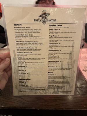 Menu photo 5 Big T's Cantina Boulder City, NV Menu photo 5 Big T's Cantina Boulder City, NV