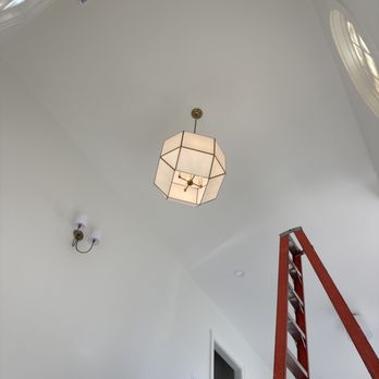 Voltech Electric Solutions - High Ceiling light fixture installation - EV Charging Stations Near Me - Chelsea, Alabama Voltech Electric Solutions - High Ceiling light fixture installation - EV Charging Stations Near Me - Chelsea, Alabama