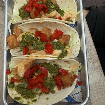 Treylor Park - Shrimp tacos - New American Near Me - Savannah, Georgia Treylor Park - Shrimp tacos - New American Near Me - Savannah, Georgia