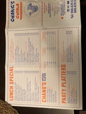 Menu photo 1 Chang's China Hillsborough Township, NJ Menu photo 1 Chang's China Hillsborough Township, NJ
