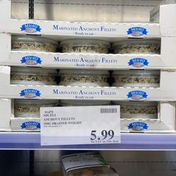 Costco Wholesale - The anchovy fillet!!!