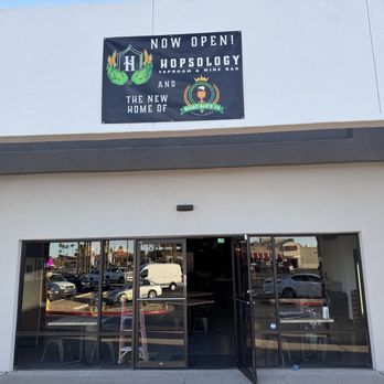 Hopsology Taproom & Wine Bar - Front of the taproom - Beer Bar Near Me - Glendale, Arizona Hopsology Taproom & Wine Bar - Front of the taproom - Beer Bar Near Me - Glendale, Arizona