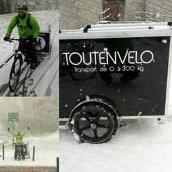 TOUTENVELO Grenoble - Qu'il pleuve, vente... ou neige ! Nous livrons par tous les temps !