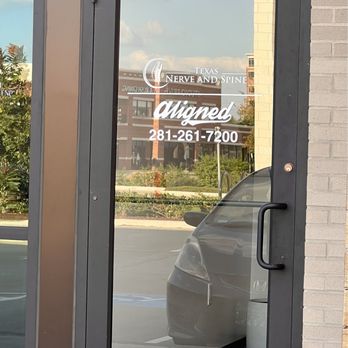 The Aligned Clinic - Houston - Front door - Chiropractors Near Me - Sugar Land, Texas The Aligned Clinic - Houston - Front door - Chiropractors Near Me - Sugar Land, Texas