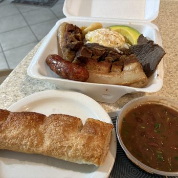 Los Panes Bakery And Restaurant - Bandeja Paisa! Huge portion and flavorful! - Bakeries Near Me - Lehigh Acres, Florida Los Panes Bakery And Restaurant - Bandeja Paisa! Huge portion and flavorful! - Bakeries Near Me - Lehigh Acres, Florida