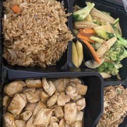 Asian King - Chicken Hibachi w hibachi fried rice