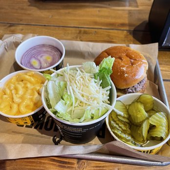 Dickey's Barbecue Pit - Brisket Sandwich , salad , Mac n cheese - Barbeque Near Me - Pecos, Texas