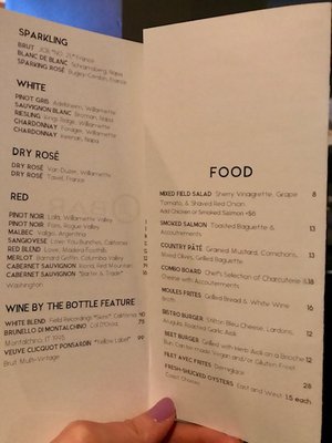 Menu photo 6 O Bar Oklahoma City, OK