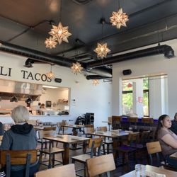 California Tacos Cantina and Distillery - Inside table
