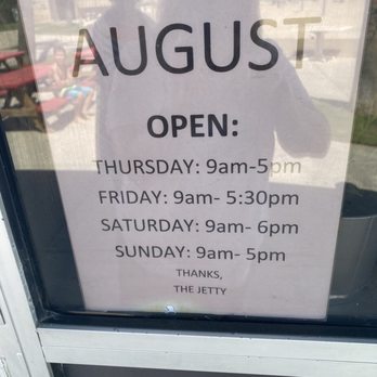 The Jetty - August hours - American Near Me - Newport Beach, California The Jetty - August hours - American Near Me - Newport Beach, California