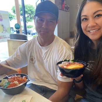 Okome Bento And Sushi - Enjoying our bowls - Japanese Near Me - Kapolei, Hawaii