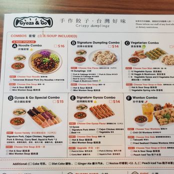 Gyoza and Go - Menu June 2026 - Dumplings Near Me - Toronto, Ontario