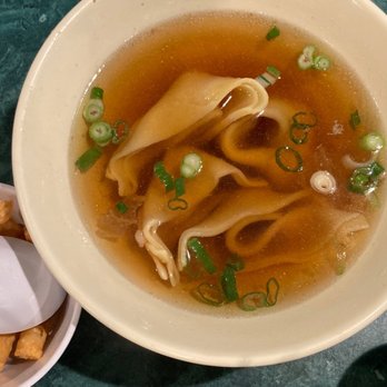 Chinatown Express - Wonton Soup (Large) $5.95 March 2023 - only wrapper, no filling! - Chinese Near Me - Washington, DC, District of Columbia