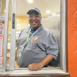 Kenny smiling