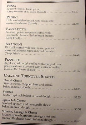 Menu photo 5 Galleria Umberto Boston, MA