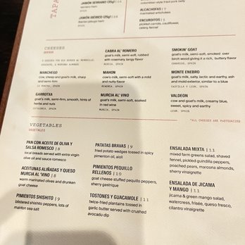 Mita's Restaurant and Bar - Menu - Spanish Near Me - Cincinnati, Ohio
