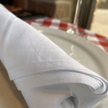 Grimaldi's Pizzeria - LONG black hair on the napkin, plate, and table - Pizza Near Me - Irving, Texas