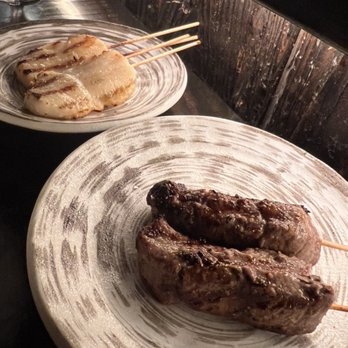 Double Knot - Robatayaki selection - scallop & Kobe beef - Sushi Bars Near Me - Philadelphia, Pennsylvania Double Knot - Robatayaki selection - scallop & Kobe beef - Sushi Bars Near Me - Philadelphia, Pennsylvania
