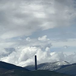 Anaconda Smelter Stack - June 18th 2024 snow storm