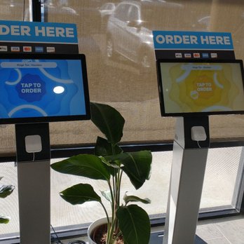 Möge Tee Houston - So modern. Completely contactless machine called Snackpass Kiosks. Download the app. - Bubble Tea Near Me - Houston, Texas