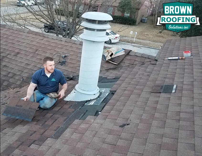 Slide of Brown Roofing Solutions