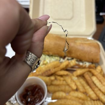 The Zeppole Guys - Nice piece of slinky metal in my food.. for extra flavor? - Italian Near Me - South River, New Jersey The Zeppole Guys - Nice piece of slinky metal in my food.. for extra flavor? - Italian Near Me - South River, New Jersey