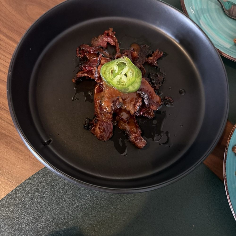 Santana's Kitchen and Cocktails - Candied beef bacon - Latin American Near Me - Delray Beach, Florida