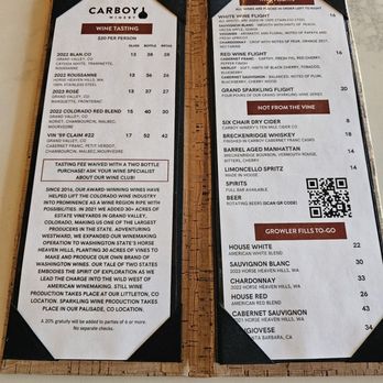 Carboy Winery - Breckenridge - Menu - Wine Tasting Room Near Me - Breckenridge, Colorado Carboy Winery - Breckenridge - Menu - Wine Tasting Room Near Me - Breckenridge, Colorado